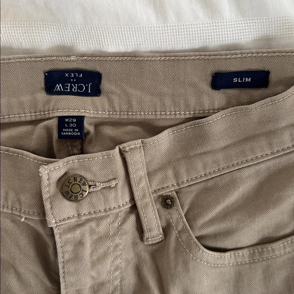 J. Crew Slim Fit Khaki Pants NWOT